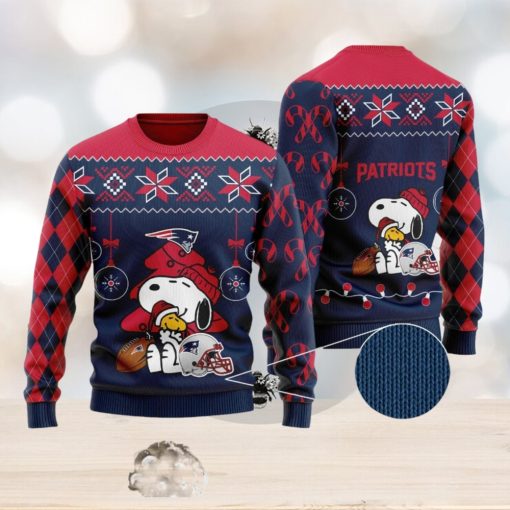 New England Patriots Ugly Sweater New Style For Christmas