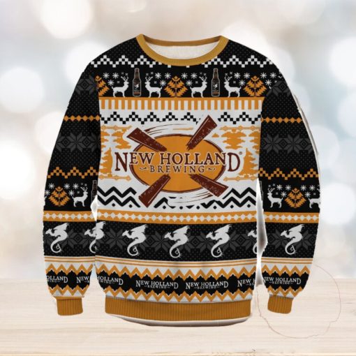 New Holland 3D Ugly Christmas Sweater Christmas Gift