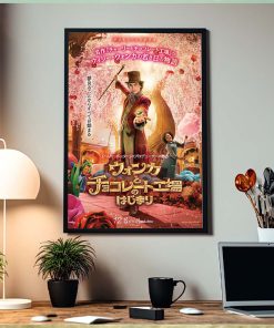 New International Poster Fo Paul King’s Wonka Home Decor Poster Canvas