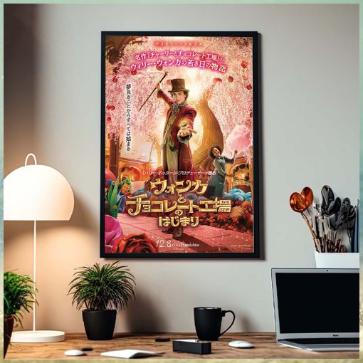 New International Poster Fo Paul King’s Wonka Home Decor Poster Canvas