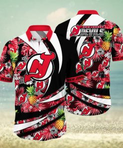 New Jersey Devils NHL Hawaiian Shirt Fireflies Ninety Minute Game Shirts