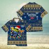 Hawaiian Disney Christmas Tropical Festive Mickey Holiday Shirt