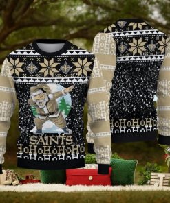 New Orleans Saints Christmas Santa Claus Limited Edition Ugly Sweater