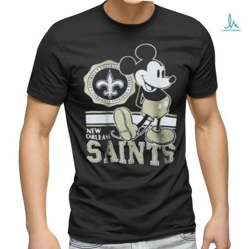 New Orleans Saints Football Logo Mickey Mouse shirt