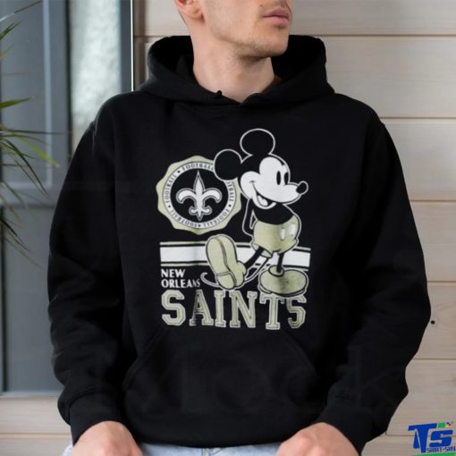 New Orleans Saints Football Logo Mickey Mouse shirt
