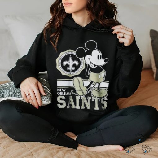 New Orleans Saints Football Logo Mickey Mouse shirt