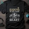 Cincinnati Bengals In My Vien Jesus In My Heart Logo Shirt Cincinnati Bengals In My Vien Jesus In My Heart Logo Shirt