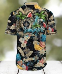 New Orleans Saints NFL Flower Logo Colorful Luau Hawaiian Shirt