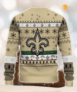 New Orleans Saints NFL Grinch Hand Funny Christmas Gift Ugly Christmas Sweater Gift Ideas For Fans