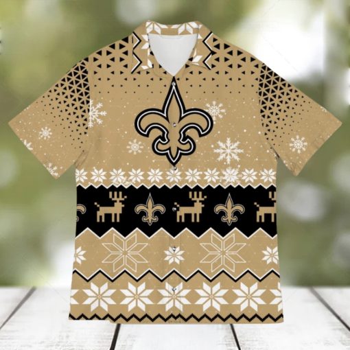 New Orleans Saints Sports Football American Ugly Christmas Hawaiian Shirt