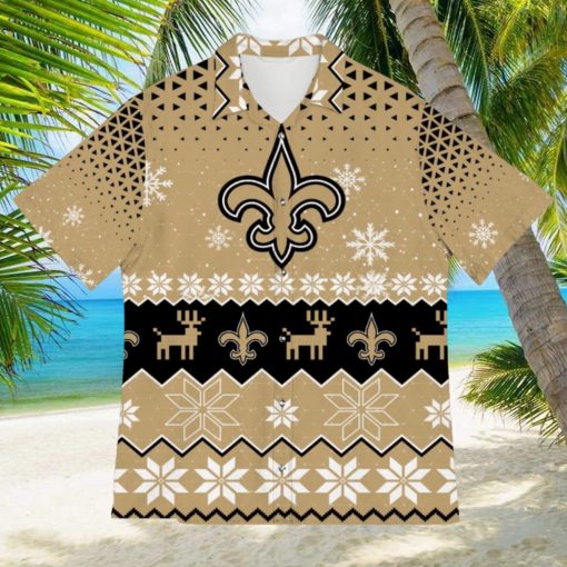 New Orleans Saints Sports Football American Ugly Christmas Hawaiian Shirt