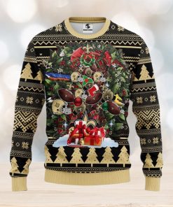 New Orleans Saints Tree Ugly Christmas Sweater Men And Women Sport Fans Gift