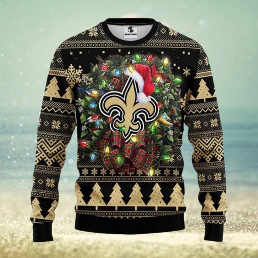 New Orleans Saints Xmas Ugly Christmas Sweater Best Christmas Gift Ideas