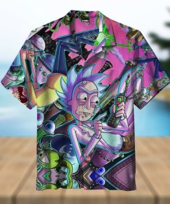 New Rick And Morty Experiments Hawaiian Shirt And Short