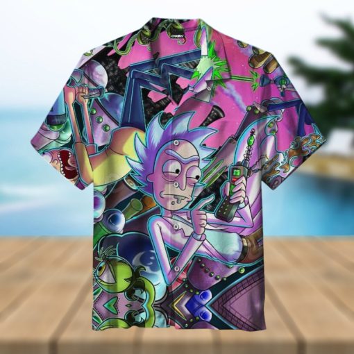 New Rick And Morty Experiments Hawaiian Shirt And Short