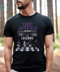 New York Gians Thank You For The Memories Big Blue Wrecking The Legends T Shirt