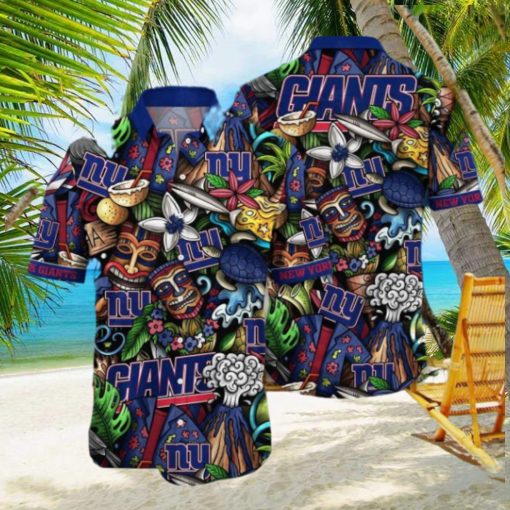 New York Giants NFL Flower Aloha Summer Hawaii Shirts