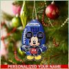 Baltimore Ravens Personalized Your Name Snoopy And Peanut Ornament Christmas Gifts For NFL Fans SP161023131ID03