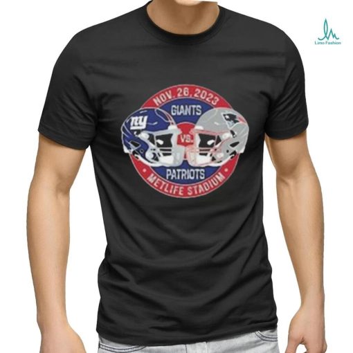 New York Giants Vs New England Patriots Nov 26 2023 Metlife Stadium Shirt