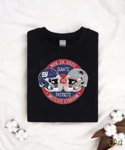 New York Giants Vs New England Patriots Nov 26 2023 Metlife Stadium Shirt