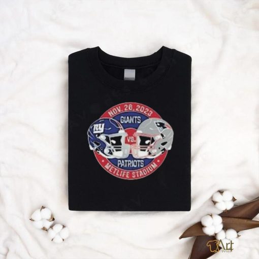 New York Giants Vs New England Patriots Nov 26 2023 Metlife Stadium Shirt