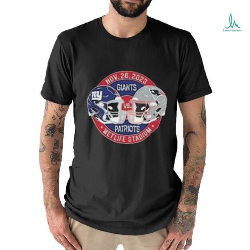 New York Giants Vs New England Patriots Nov 26 2023 Metlife Stadium Shirt