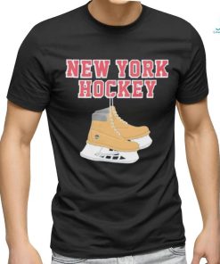 New York Hockey skates shirt