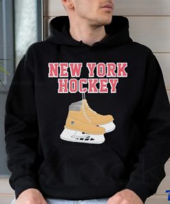 New York Hockey skates shirt