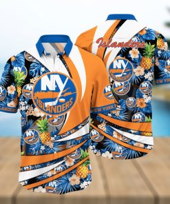 New York Islanders NHL Hawaiian Shirt Warm Days Aloha Shirt