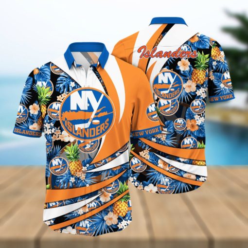 New York Islanders NHL Hawaiian Shirt Warm Days Aloha Shirt