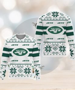 New York Jets Custom New Uniforms For Fan Gear Ugly Christmas Sweater