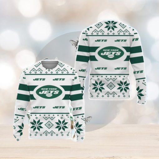 New York Jets Custom New Uniforms For Fan Gear Ugly Christmas Sweater