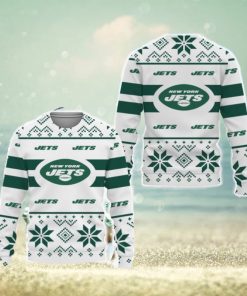 New York Jets Custom New Uniforms For Fan Gear Ugly Christmas Sweater