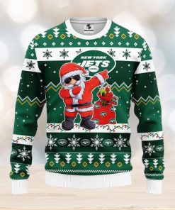 New York Jets Dabbing Santa Claus Xmas Ugly Christmas Sweater Best Christmas Gift Ideas