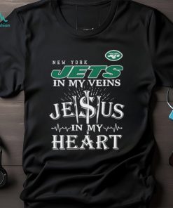 Kansas City Chiefs In My Veins Jesus In My Heart Shirt - Guineashirt  Premium ™ LLC