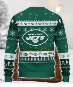 New York Jets NFL Grinch Hand Funny Christmas Gift Ugly Christmas Sweater Gift Ideas For Fans