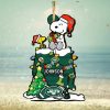 Philadelphia Eagles NFL Snoopy Ornament Personalized Christmas 2023 Holidays