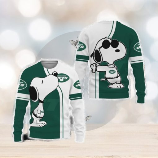 New York Jets Shop Champion Team 3D Sweater Christmas For Fan Gift