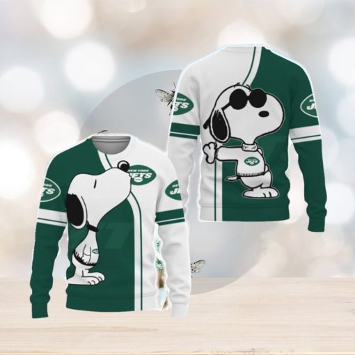 New York Jets Shop Champion Teamwear Ugly Christmas Sweater