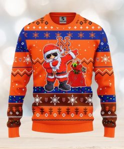 New York Mets Dabbing Santa Claus Xmas Ugly Christmas Sweater Best Christmas Gift Ideas