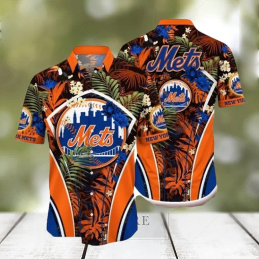 New York Mets Mlb Flower Hawaii Shirt For Fans