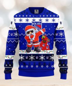 New York Rangers Dabbing Santa Claus Xmas Ugly Christmas Sweater Best Christmas Gift Ideas