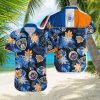 Carolina Panthers Personalized NFL Hawaiian Shirt & Shorts For Fans Gift Men And Women Holiday Summer