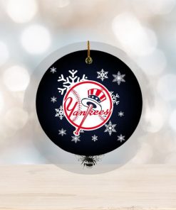 New York Yankees MLB Custom Name 2023 Holiday Gifts Christmas Decorations Ornament