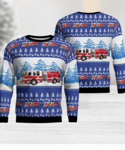 Newark, Delaware, Aetna Hose Hook & Ladder Company AOP Ugly Sweater