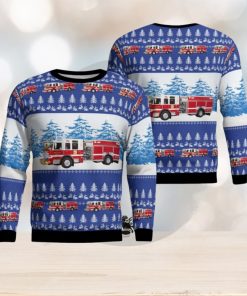 Newark, Delaware, Aetna Hose Hook & Ladder Company AOP Ugly Sweater