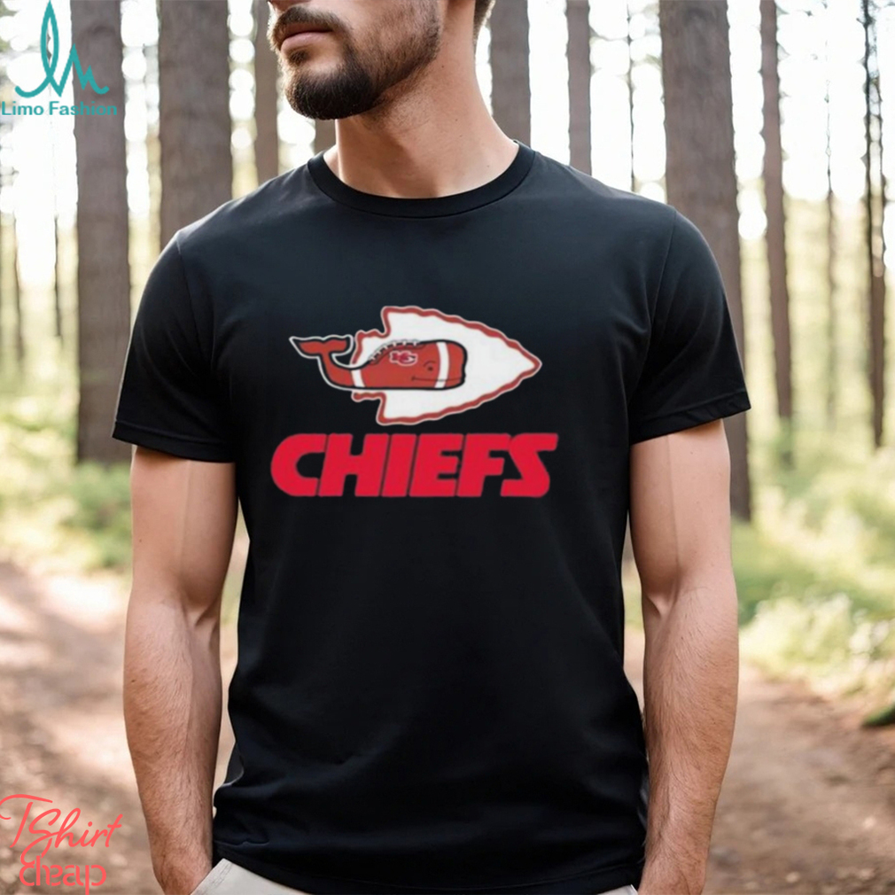 Next Level Apparel, Tops, Black Kansas City Chiefs Shirt