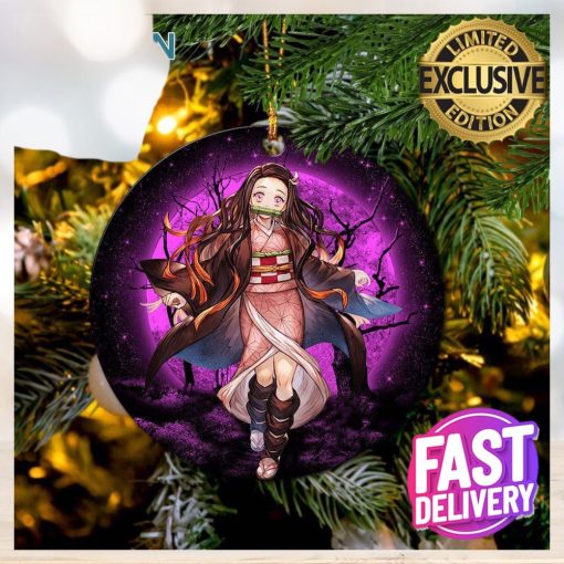 Nezuko Demon Slayer Moonlight 2023 Holiday Gifts Christmas Tree Decorations Ornament