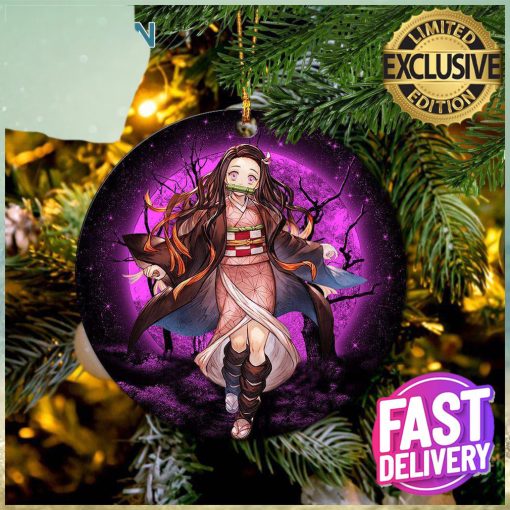 Nezuko Demon Slayer Moonlight 2023 Holiday Gifts Christmas Tree Decorations Ornament