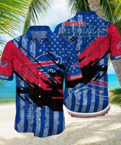 Nfl Buffalo Bills Flag 3d Hawaiian Shirt For Fans